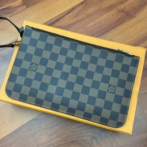 Authentic Louis Vuitton Neverfull MM pouch